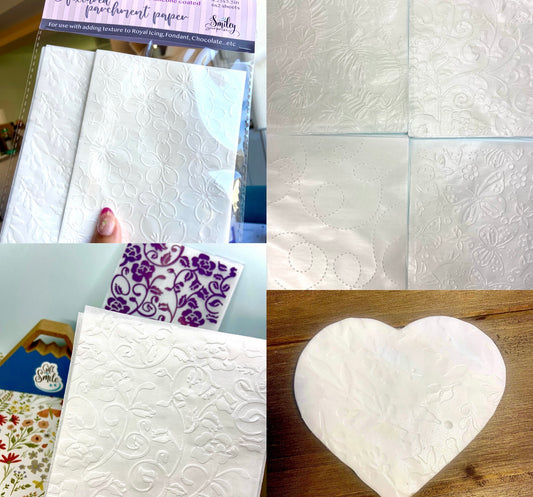 Craft ideas* Textured Parchment Paper