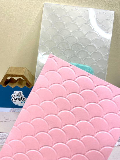 Embossing folders T-Mermaid Scales