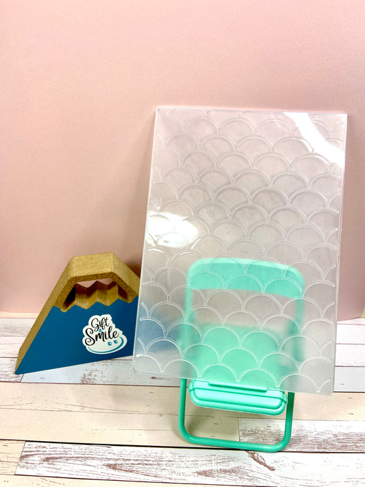 Embossing folders T-Mermaid Scales