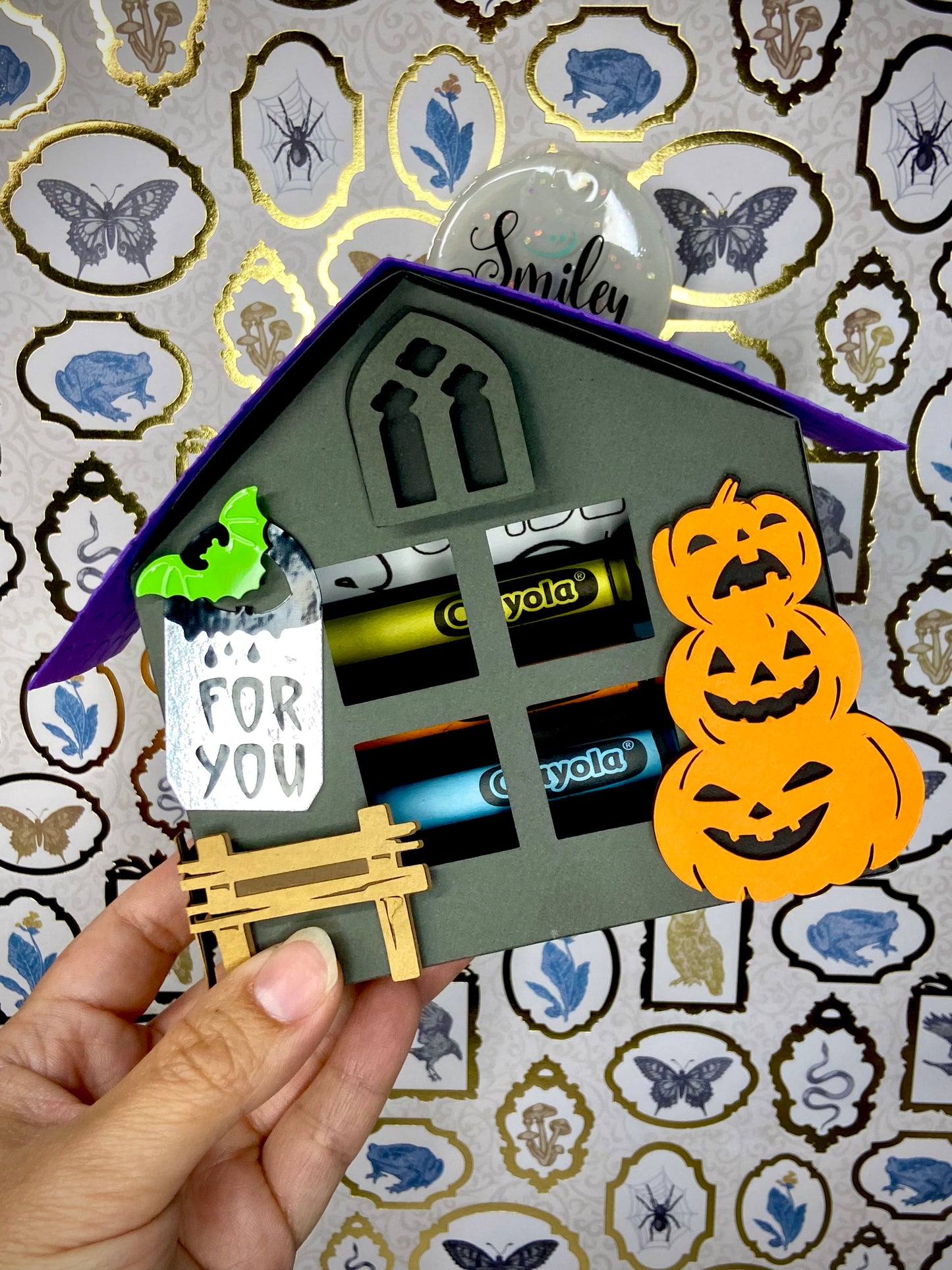 Handmade Halloween Personalized Haunted House