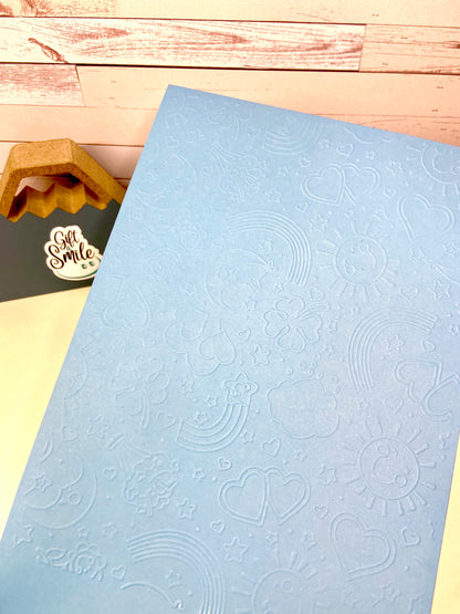 Embossing folders AA-Rainbow & Sun