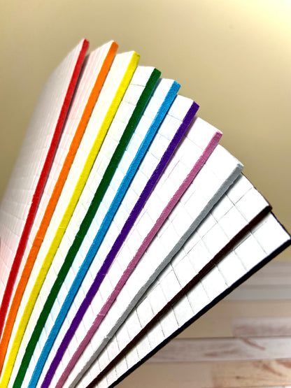 Color Mini Square Double-sided Foam Sheets (5 sheets per pack)