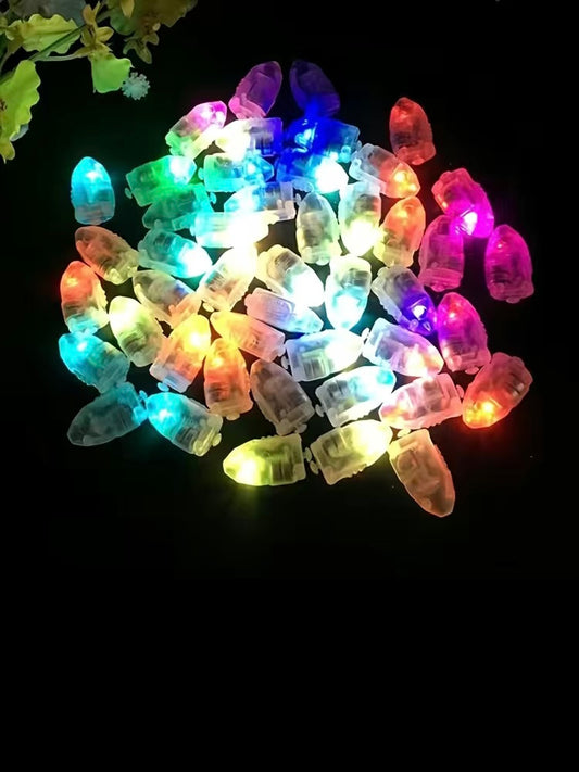 Color flashing light with switch 10pcs