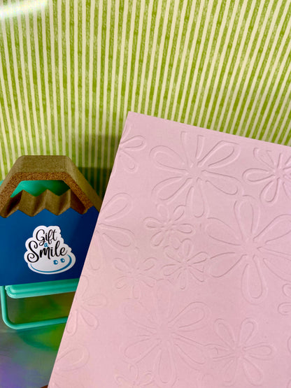 Embossing folders A-Flowers