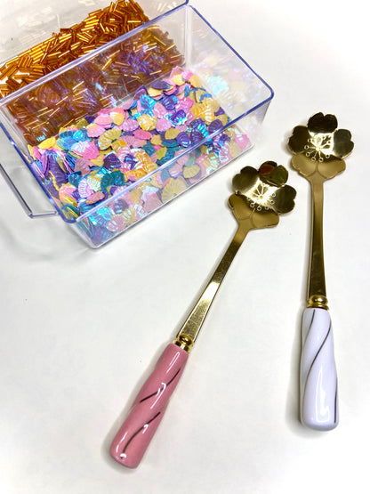 Blooming Flower Confetti Spoon