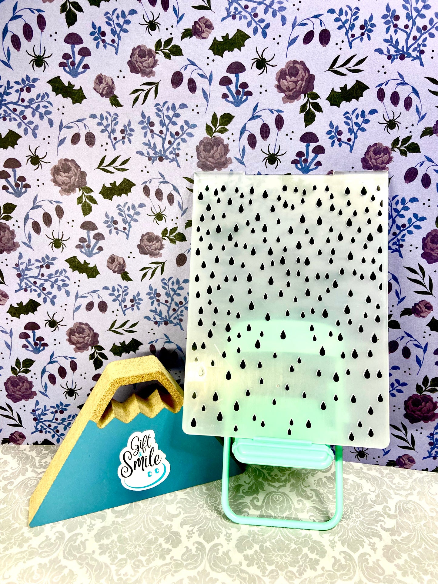 Embossing folders X-Rain drops