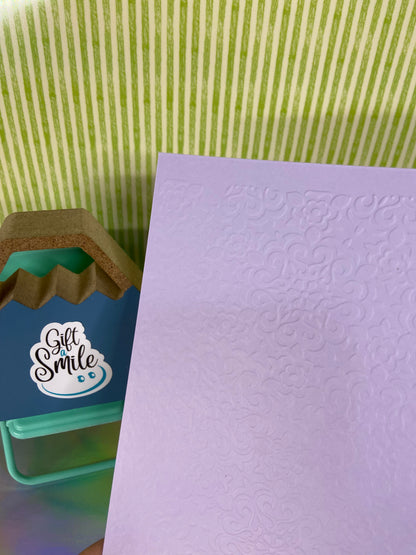 Embossing folders C-Geometric Flowers