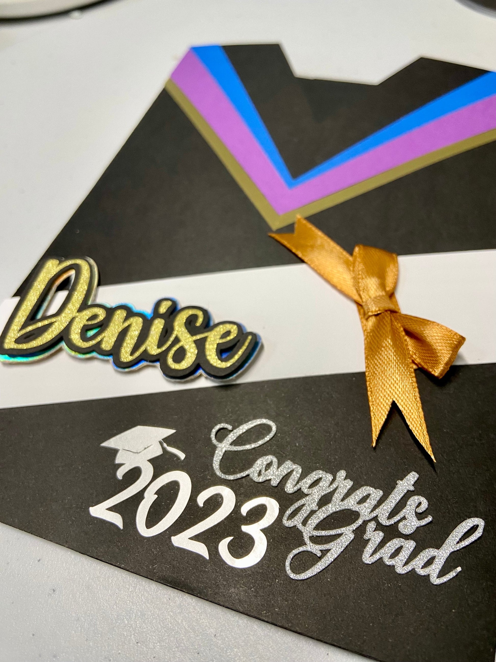 Handmade Personalized Graduation Card, Congrats Gard, Graduation gift, Graduation party, First grad, Second grad, High school